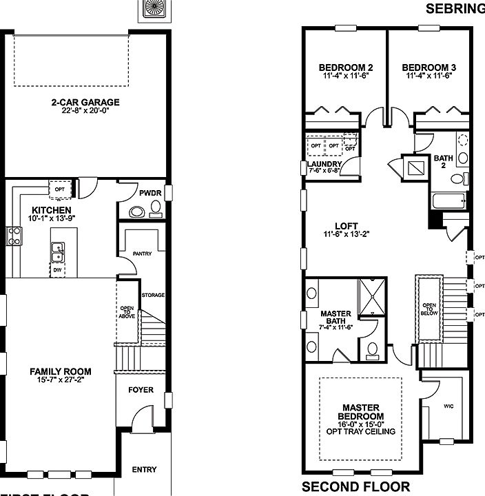 Sebring Floorplan