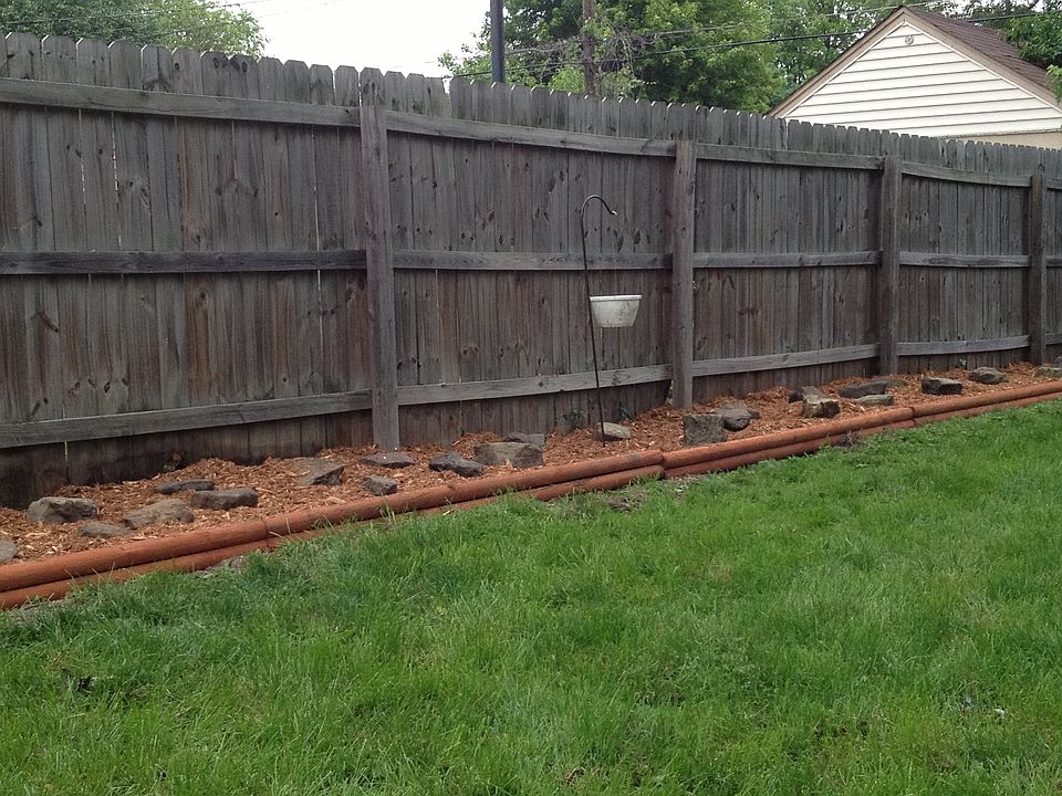 Back fence