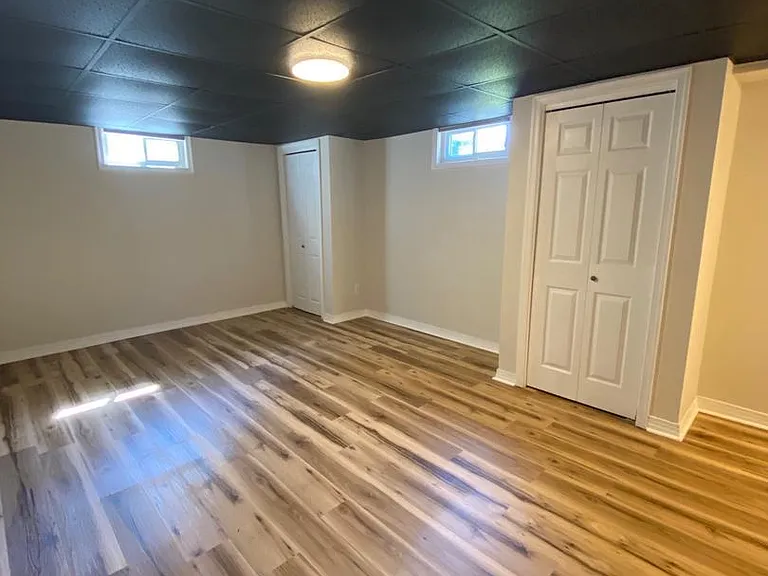 Basement area finished