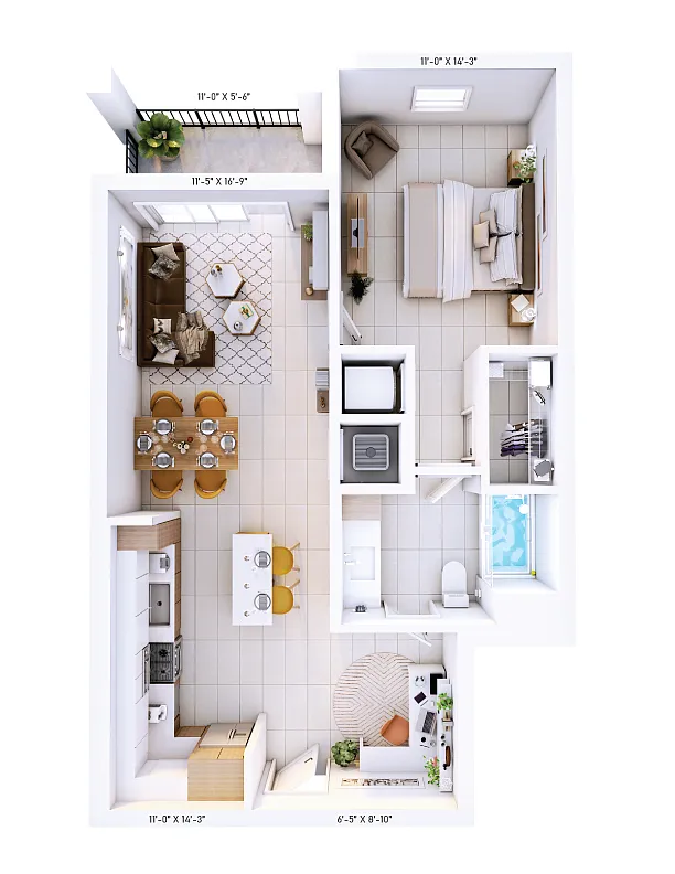 Floor plan A2