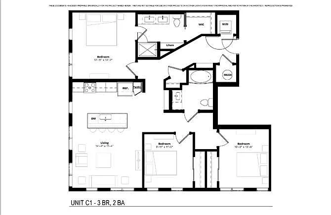 Floor plan C1