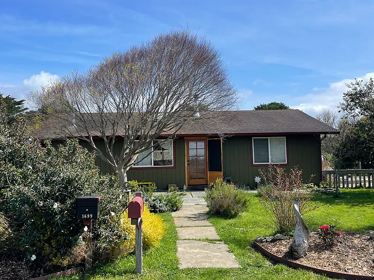 This is the original home on the property. The new home is just to the north of this home.