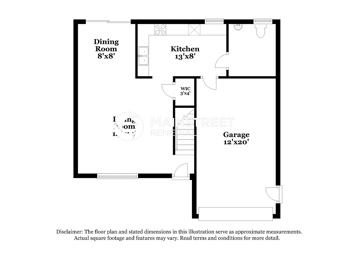 Floor Plan - 701 Penfield Ln
