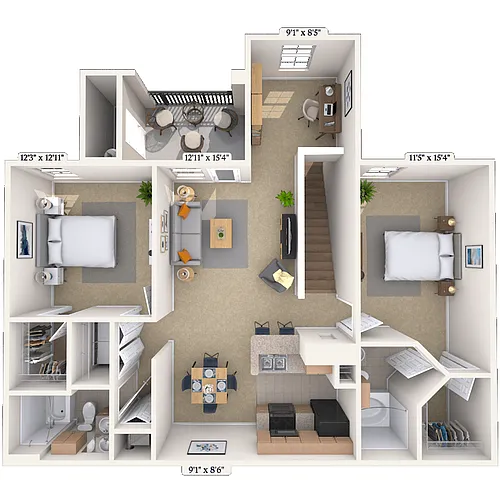 Floor plan 22B