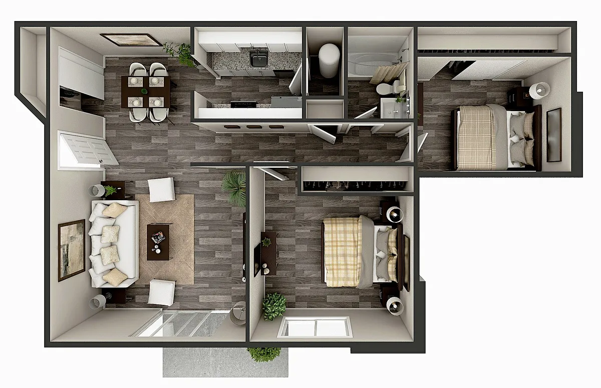 Floor plan Hillshire