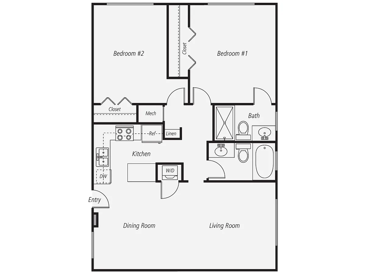 Floor plan B3