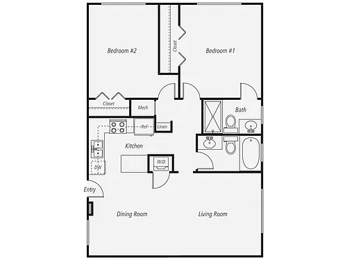 Floor plan B3