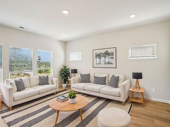 The Lennon floorplan with the Radiant Harbor interior package.