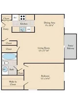 Floor plan Downing