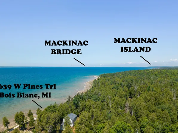 1639 W Pines Trl, Bois Blanc Island, MI 49775