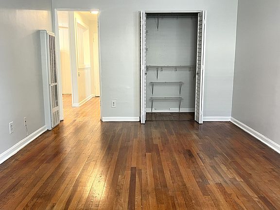 Large bedroom and closet!