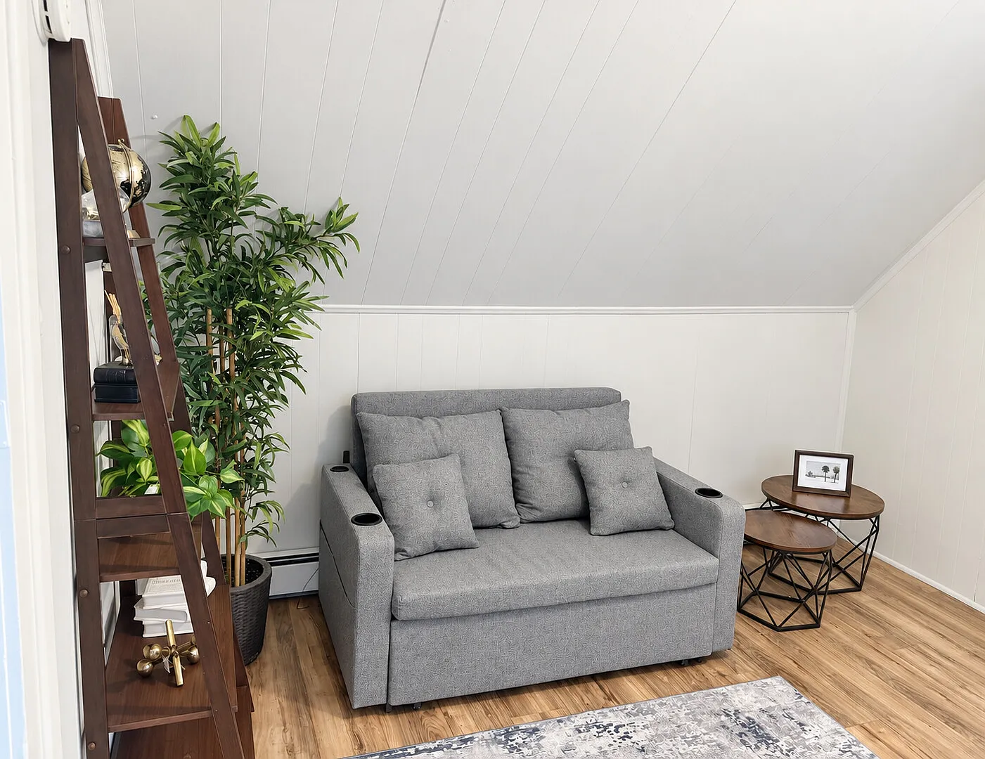 Cozy Furnished Attic Apartment | Belleville, NJ — Photo 3