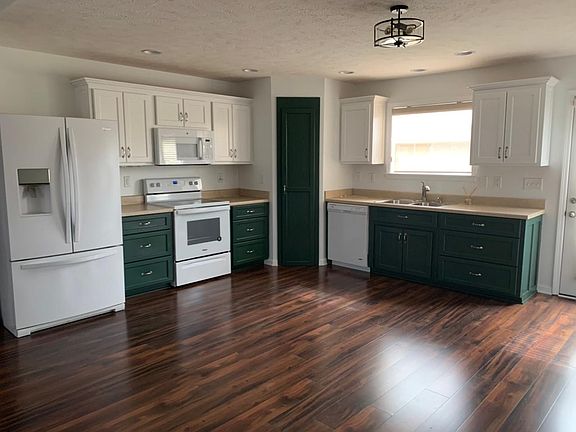 kitchen and pantry area, lower cabinets have large drawers