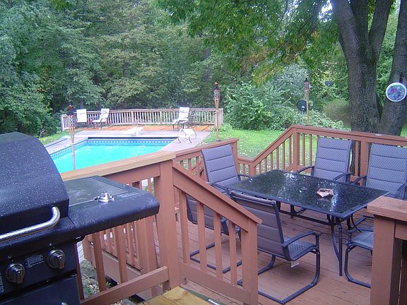 Patio Overlooking Pool