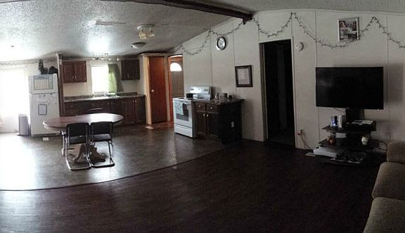 It is sort of a great room,between the kitchen,family room and the living room.