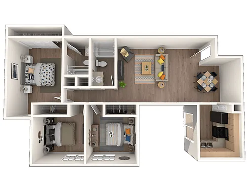Floor plan The Oak