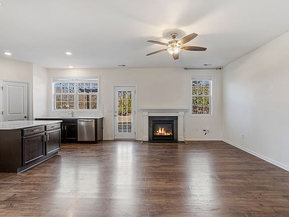 Kitchen and living area