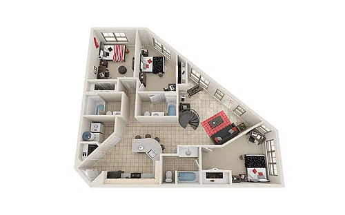 Floor plan C3