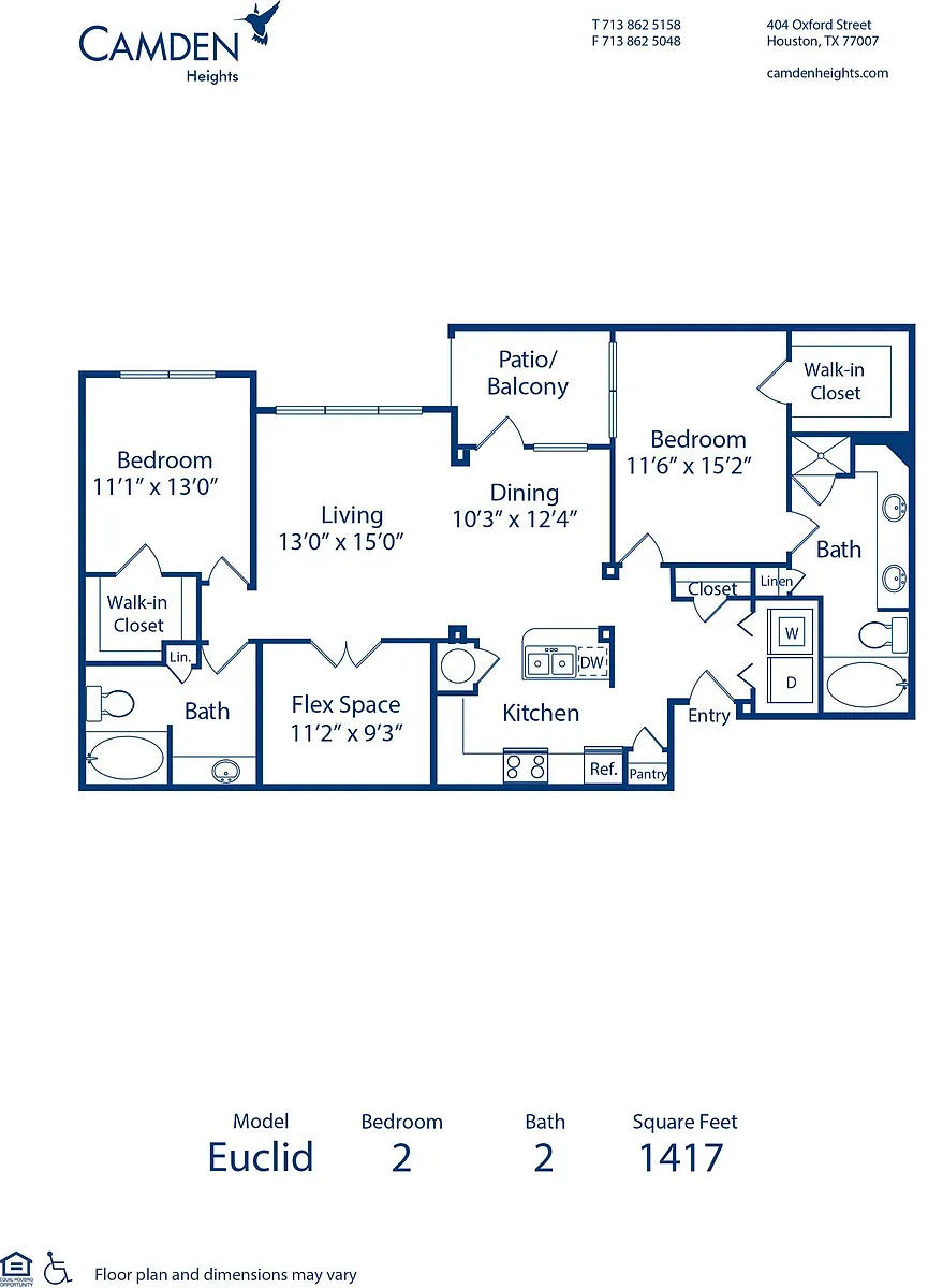 Floor plan The Euclid