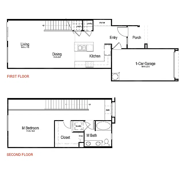 Floor plan Plan 1A