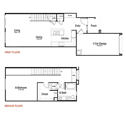 Floor plan Plan 1A