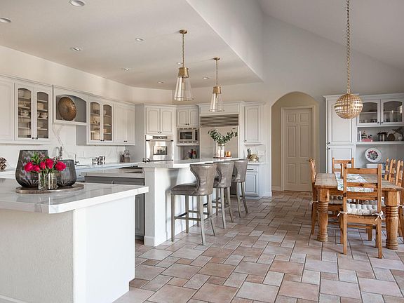 Gourmet Kitchen with Eat-In Bar and Kitchen Dining