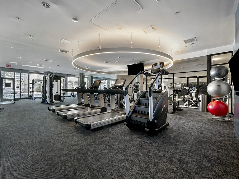 Fitness Center at G12 Apartments in Los Angeles, CA 90015