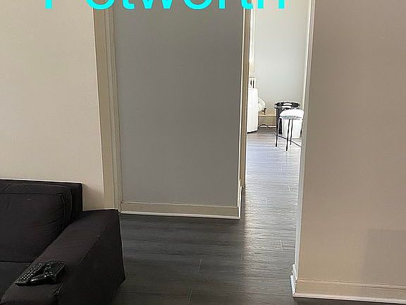 corridor to beds and bath