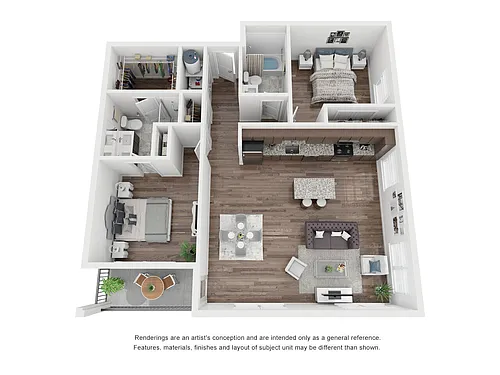 Floor plan 2B
