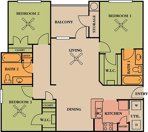 Floor plan C1