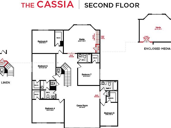 Cassia Floor Plan Second Floor