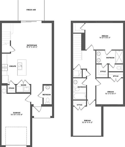 3 bed, 2.5 bath, 1347 sqft, $2,085 — Photo 2