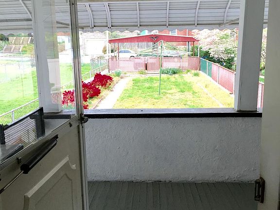 View from back porch