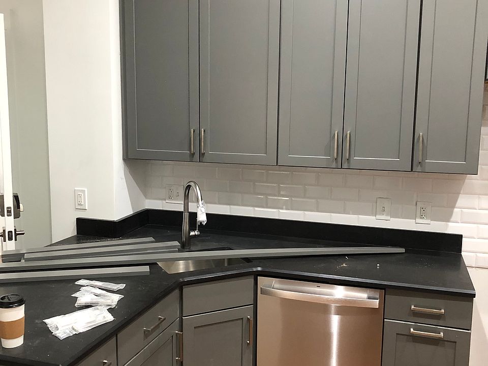 Kitchen under construction