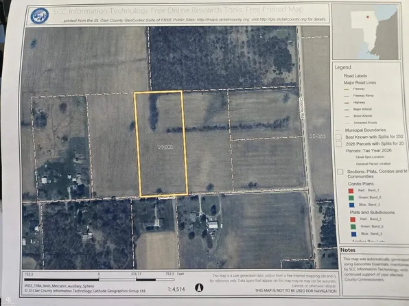 0 Bean Rd Lot E, Avoca, MI 48006