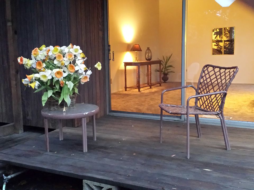 Deck to master bedroom