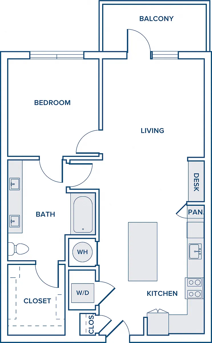 Floor plan A08