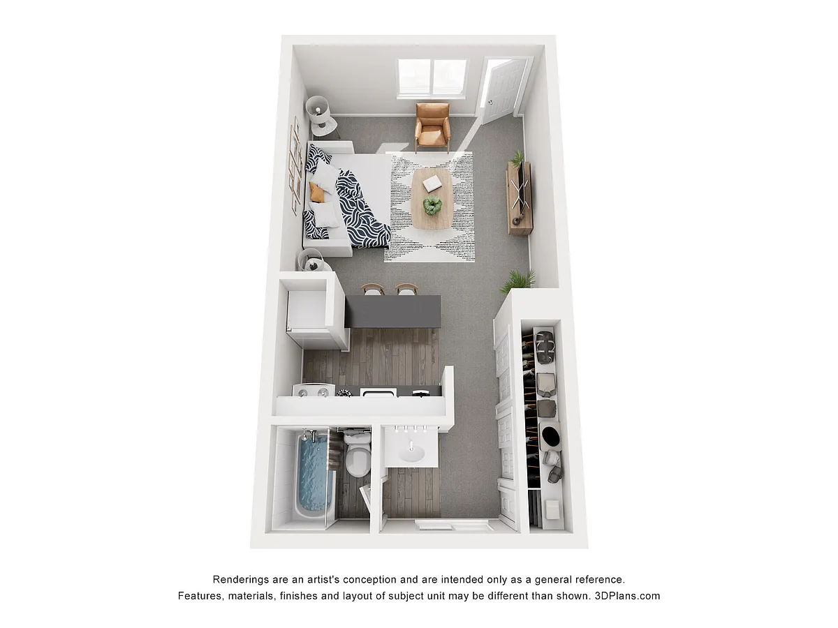 Floor plan Studio