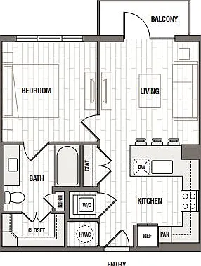 A1: 1bed 1bath A1: 1bed 1bath