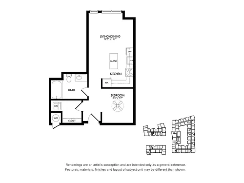Floor plan tvr0G-1