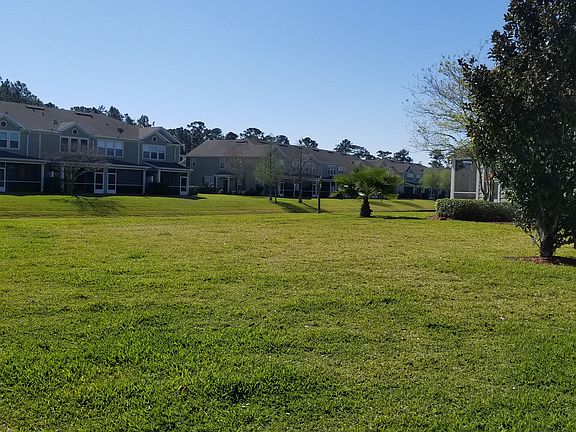 Park like view across the st