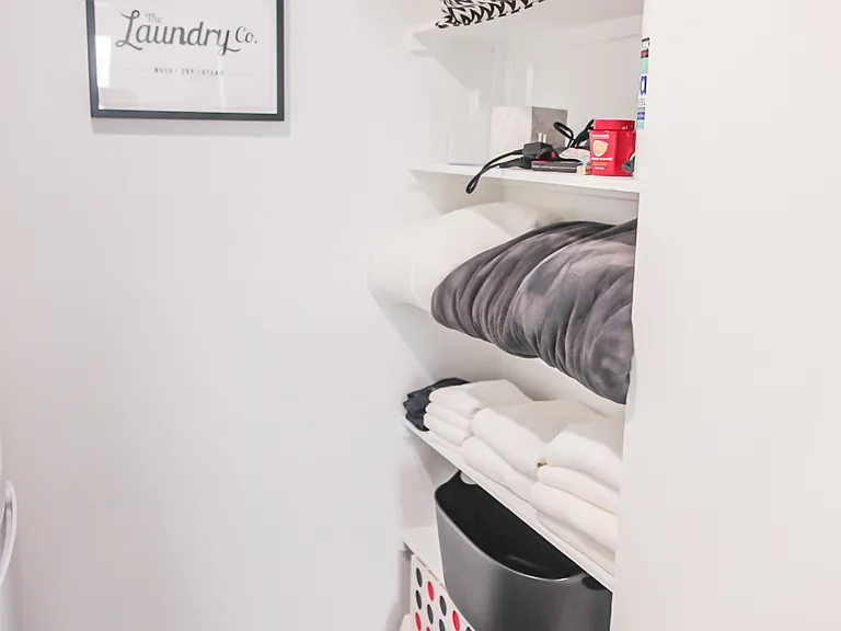 Laundry room.