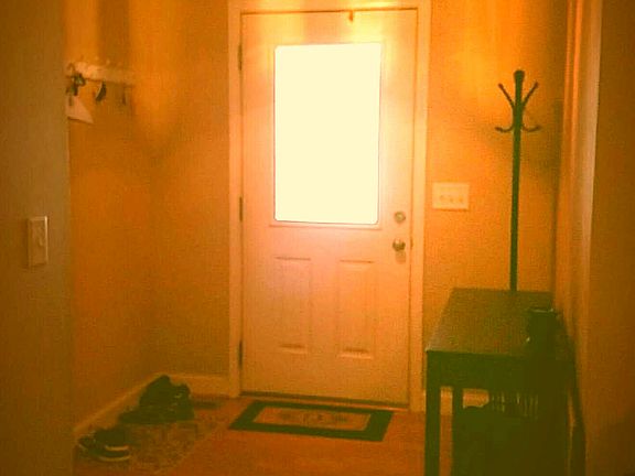 Foyer (it's not orange)