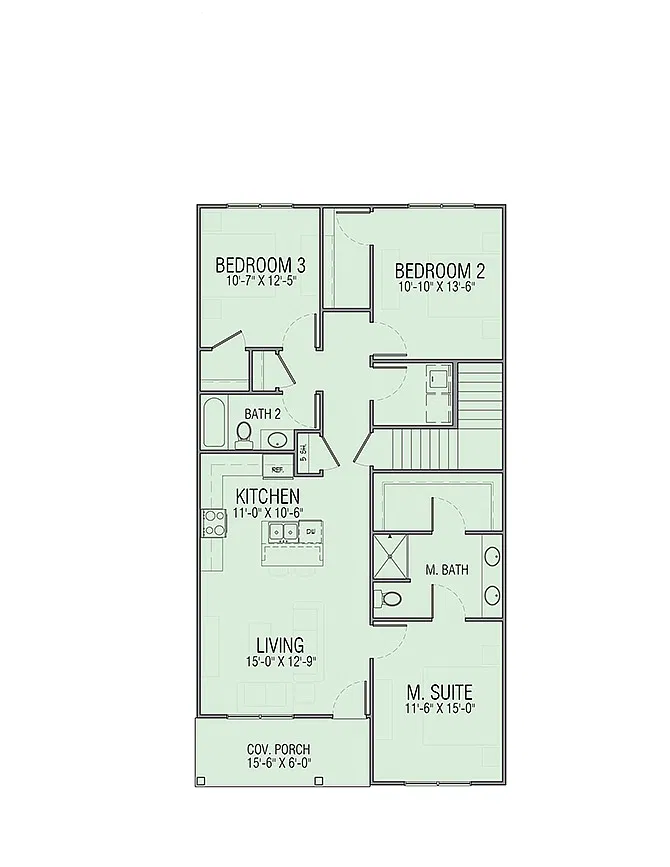 Floor plan Fairburn