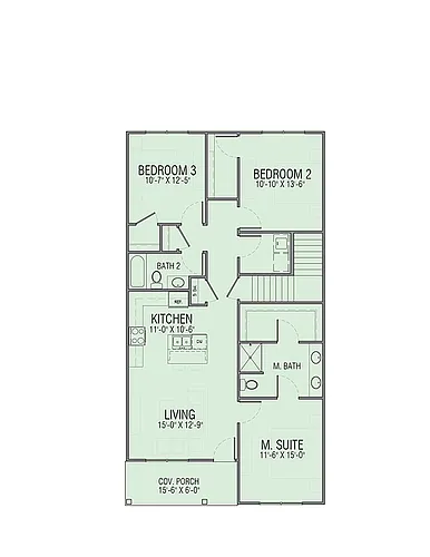 Floor plan Fairburn