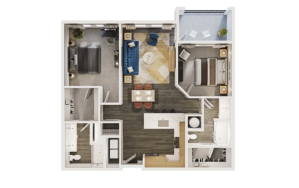 Floor plan B3
