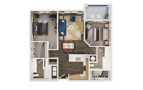 Floor plan B3