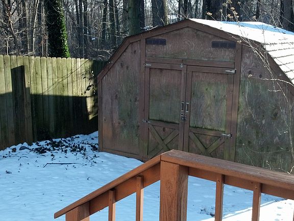 Large 2 door shed