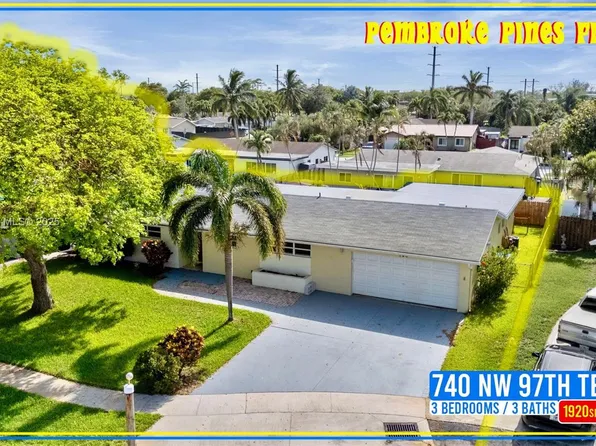 740 NW 97th Ter, Pembroke Pines, FL 33024