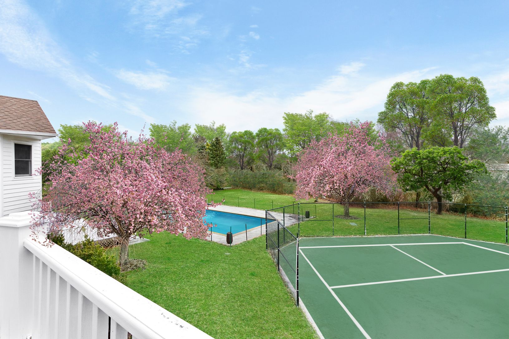 1.38 acres Pool & tennis